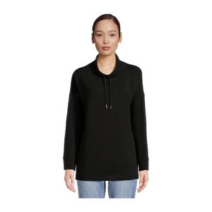 Time and Tru Women’s Cowl Neck Tunic Sweatshirt.